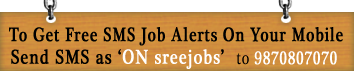 Free SMS Job alerts